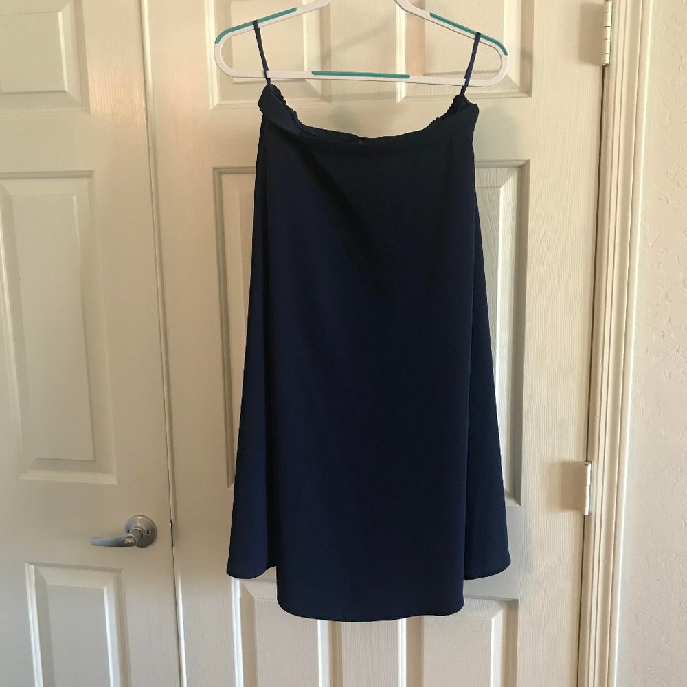 Uniqlo nave blue skirt